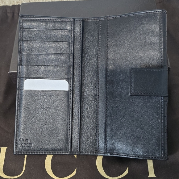 Authentic Gucci dark chocolate horsebit leather hobo and wallet set - Picture 3 of 13